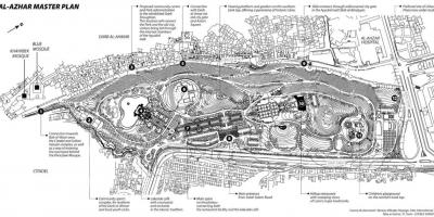 کا نقشہ امام اظہر پارک