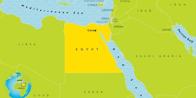 دارالحکومت کے شہر مصر کا نقشہ
