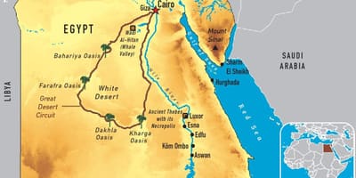 قاہرہ نقشہ دنیا