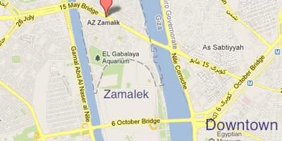Zamalek قاہرہ نقشہ
